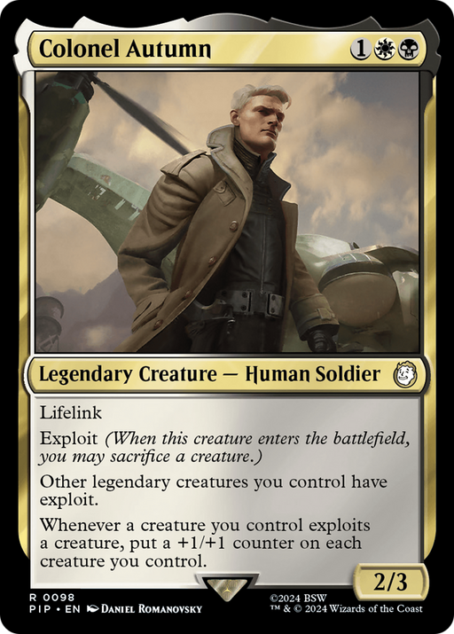 Colonel Autumn (PIP-098) [Fallout] Foil MTG Single Wizards of the Coast