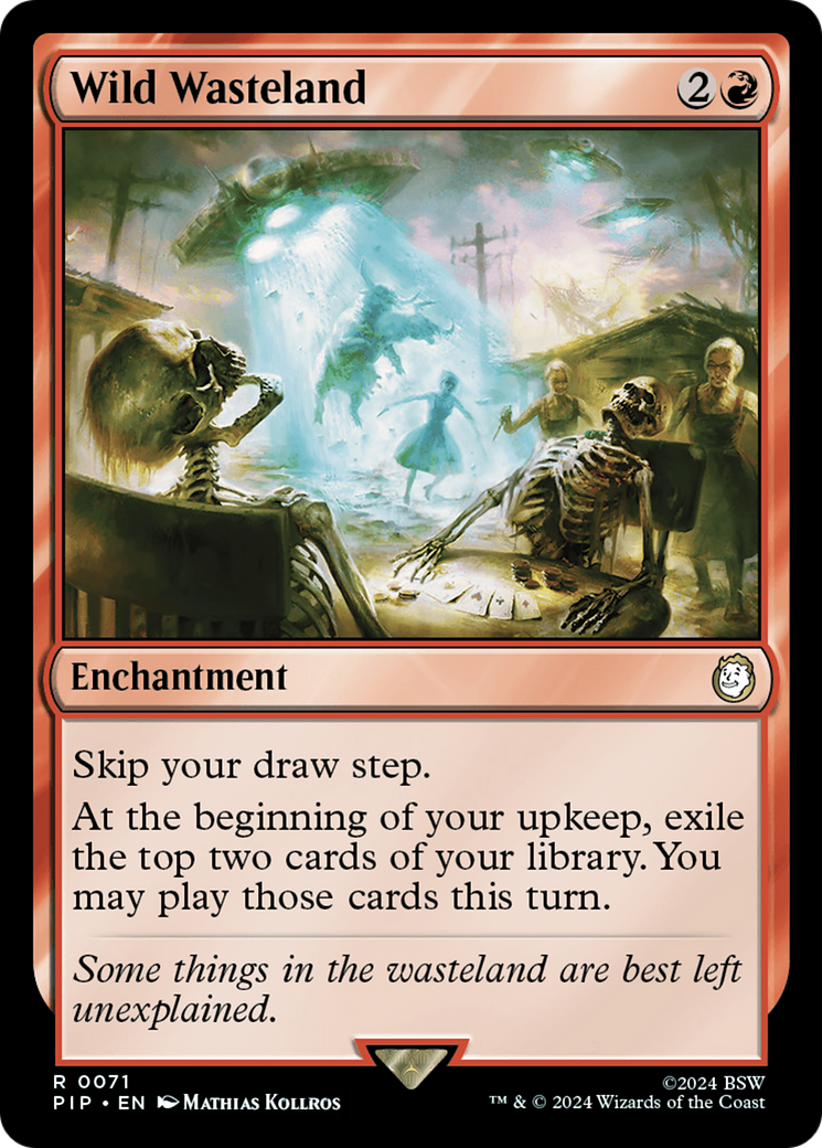Wild Wasteland (PIP-071) [Fallout] MTG Single Wizards of the Coast