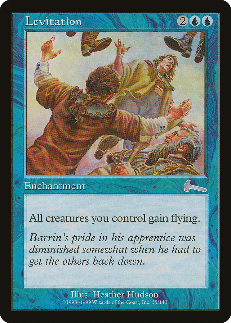 Levitation (ULG-035) [Urza's Legacy] Foil MTG Single Wizards of the Coast