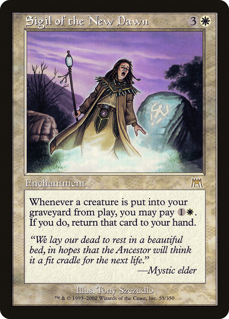Sigil of the New Dawn (ONS-055) [Onslaught] Foil MTG Single Wizards of the Coast