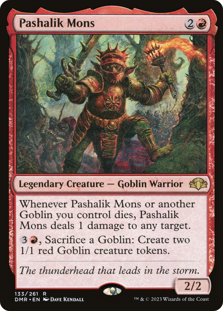 Pashalik Mons (DMR-133) [Dominaria Remastered] MTG Single Wizards of the Coast