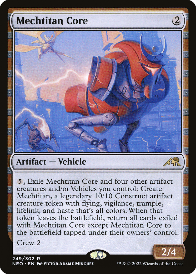 Mechtitan Core (NEO-249) [Kamigawa: Neon Dynasty] MTG Single Wizards of the Coast