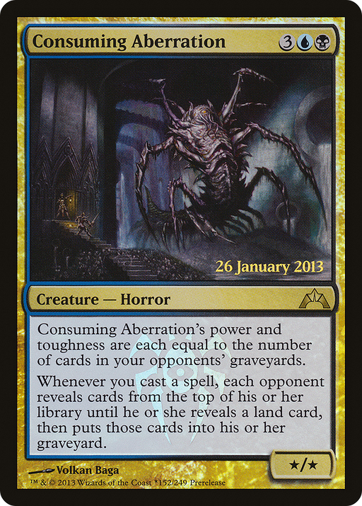 Consuming Aberration (GTC) (PRE-152) [Gatecrash Promos] Foil MTG Single Wizards of the Coast