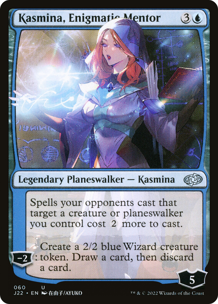 Kasmina, Enigmatic Mentor (J22-060) [Jumpstart 2022] MTG Single Wizards of the Coast