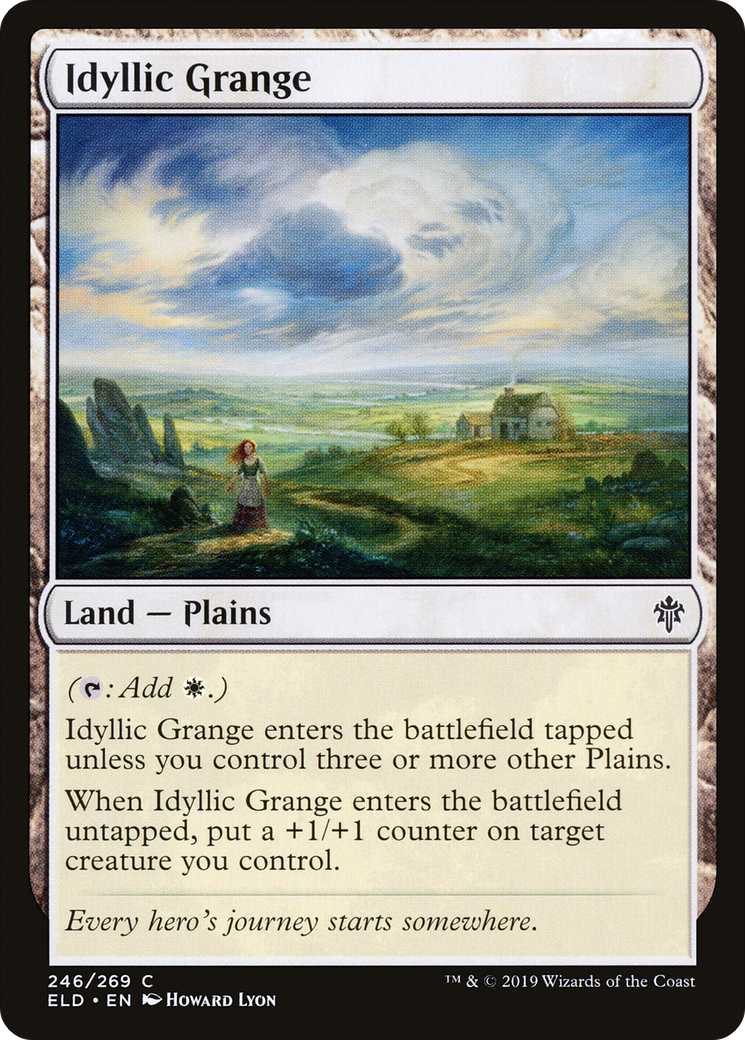 Idyllic Grange (ELD-246) [Throne of Eldraine] MTG Single Wizards of the Coast
