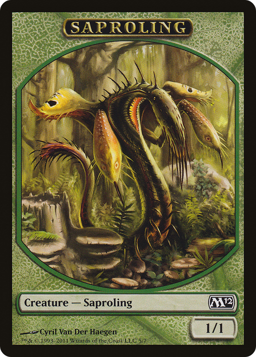 Saproling Token (M12-005) [Tokens] Magic 2012 Tokens MTG Single Wizards of the Coast