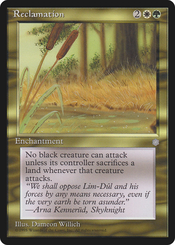 Reclamation (ICE-300) [Ice Age] MTG Single Wizards of the Coast