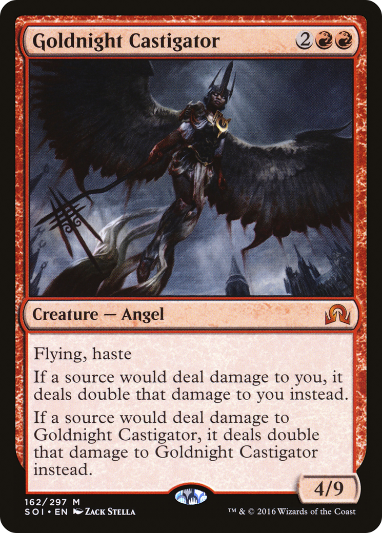 Goldnight Castigator (SOI-162) [Shadows over Innistrad] Foil MTG Single Wizards of the Coast