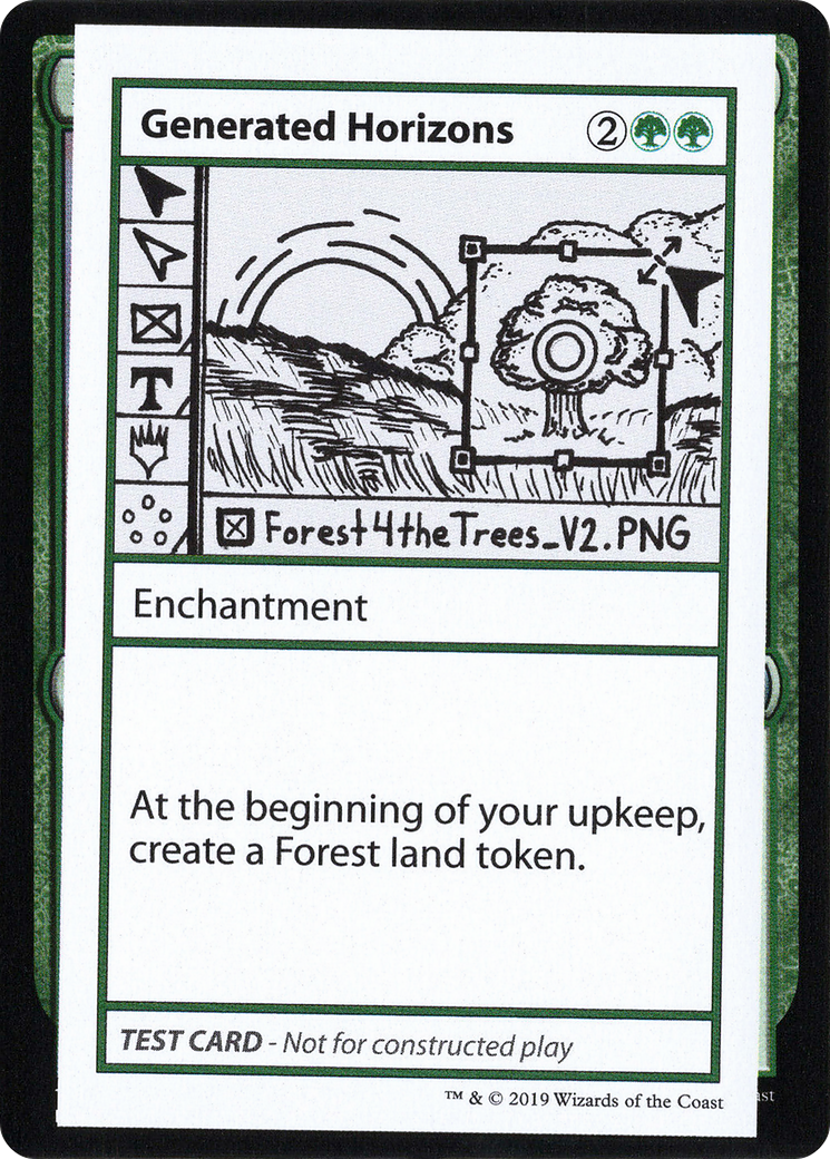 Generated Horizons (CMB1-075) [Mystery Booster] Playtest Cards 2021 MTG Single Wizards of the Coast