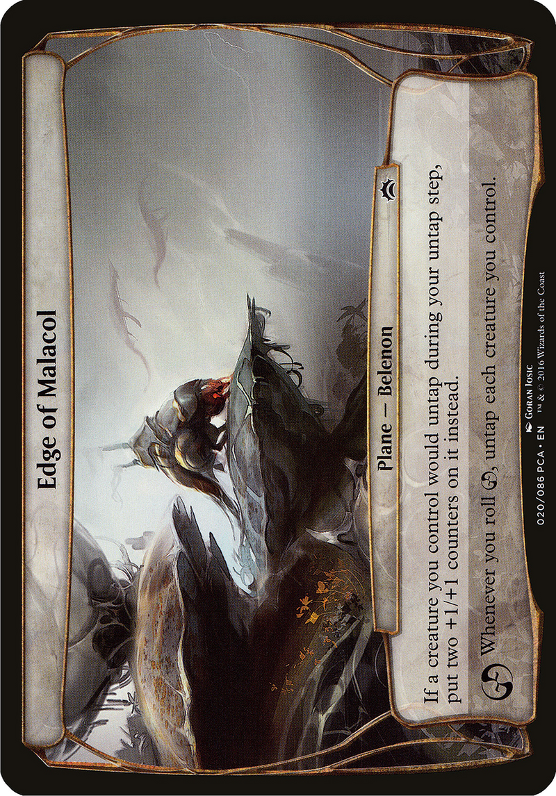 Edge of Malacol (Planechase Anthology) (OVER-) [Oversized] Planechase Anthology Planes MTG Single Wizards of the Coast