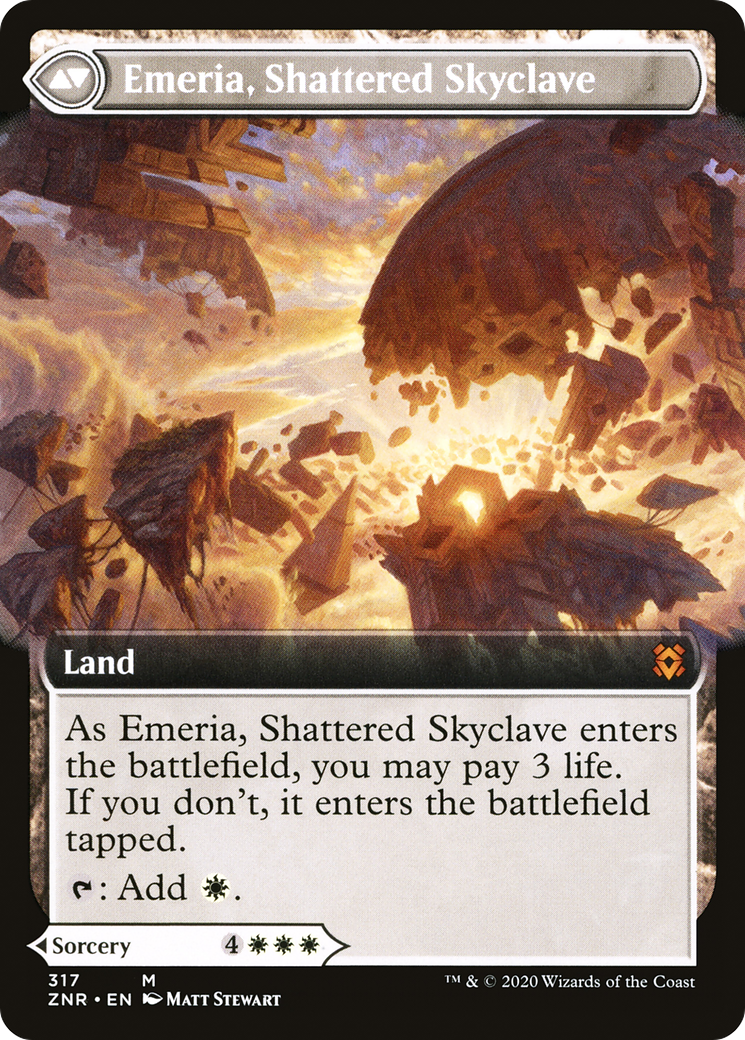 Emeria's Call (ZNR-317) [Zendikar Rising] (Extended Art) Foil MTG Single Wizards of the Coast