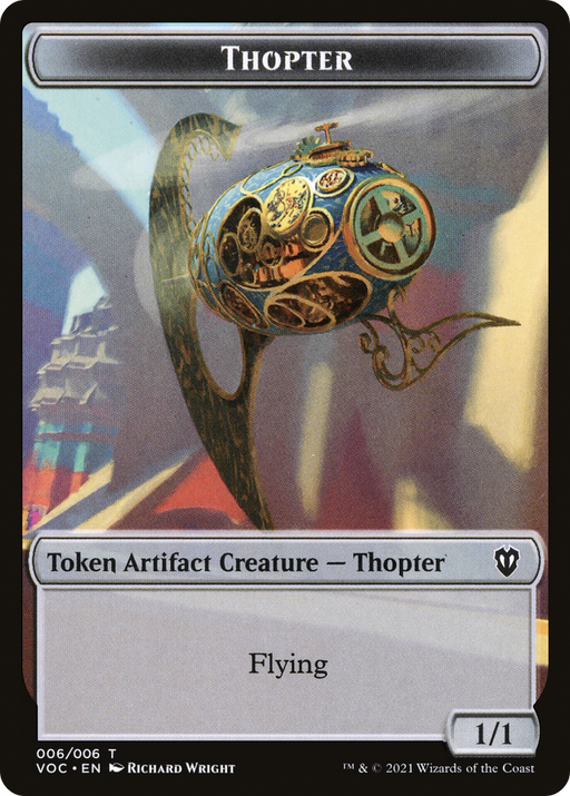 Thopter (TVOC-006) [Tokens] Crimson Vow Commander Tokens MTG Single Wizards of the Coast