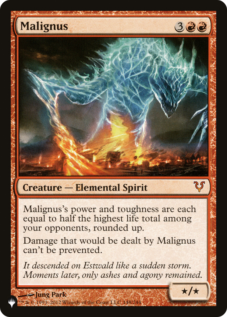 Malignus (LIST-AVR-148) [Mystery Booster] The List MTG Single Wizards of the Coast