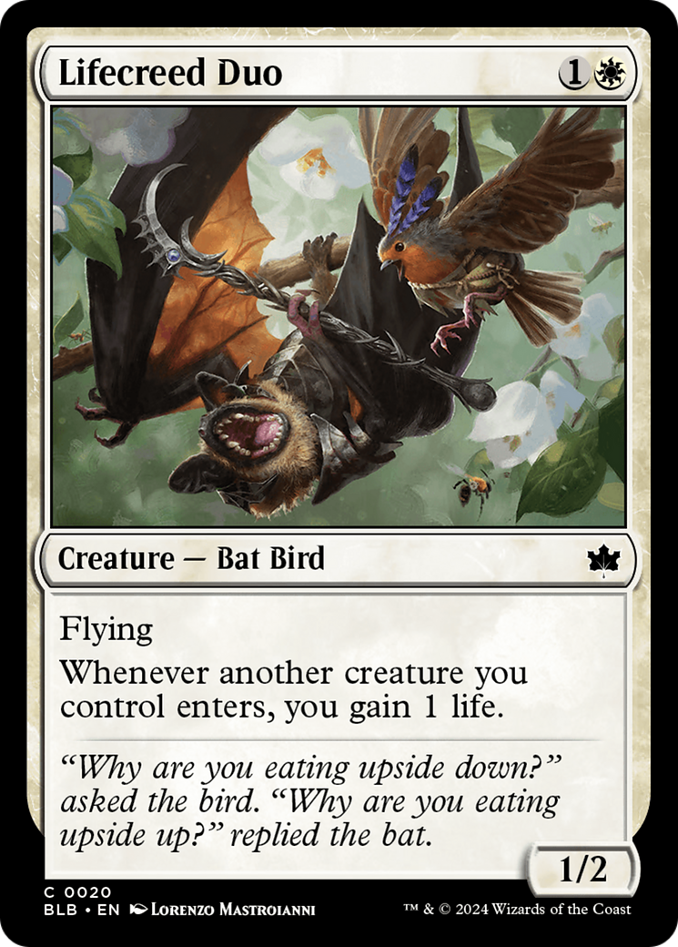 Lifecreed Duo (BLB-020) [Bloomburrow] MTG Single Wizards of the Coast