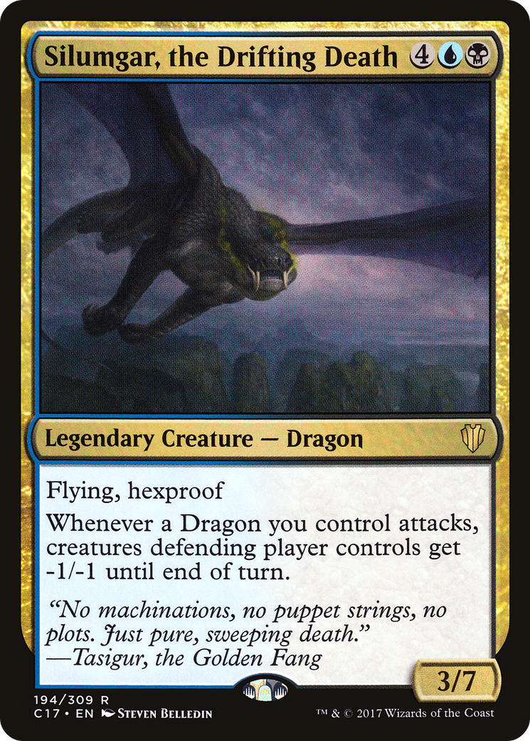 Silumgar, the Drifting Death (C17-194) [Commander 2017] MTG Single Wizards of the Coast