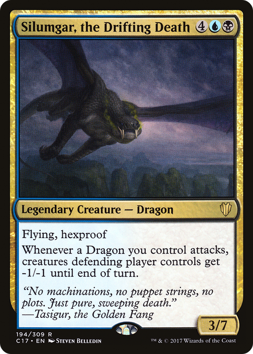 Silumgar, the Drifting Death (C17-194) [Commander 2017] MTG Single Wizards of the Coast