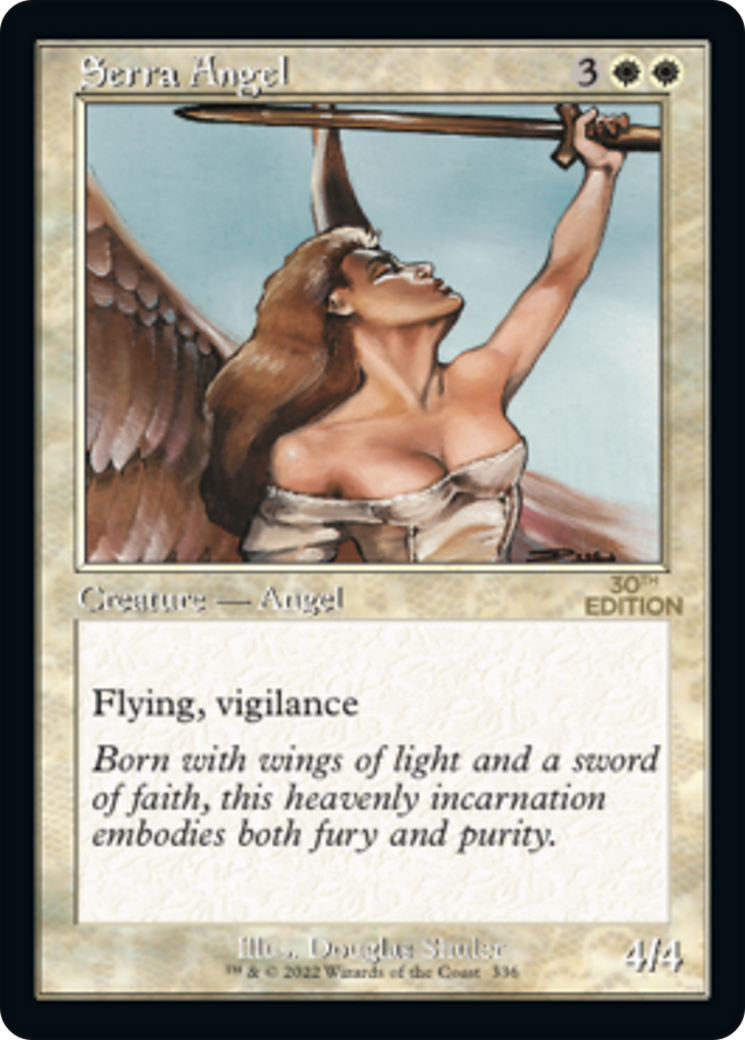 Serra Angel (30A-336) [30th Anniversary Edition] MTG Single Wizards of the Coast