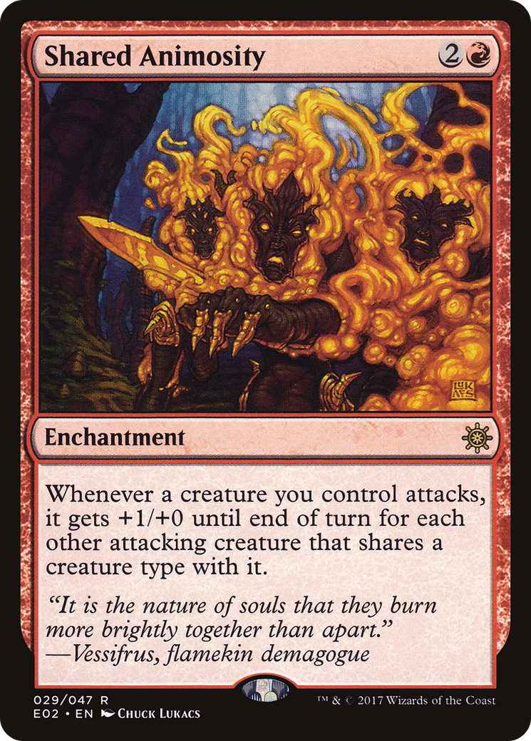 Shared Animosity (E02-029) [Misc] Explorers of Ixalan MTG Single Wizards of the Coast