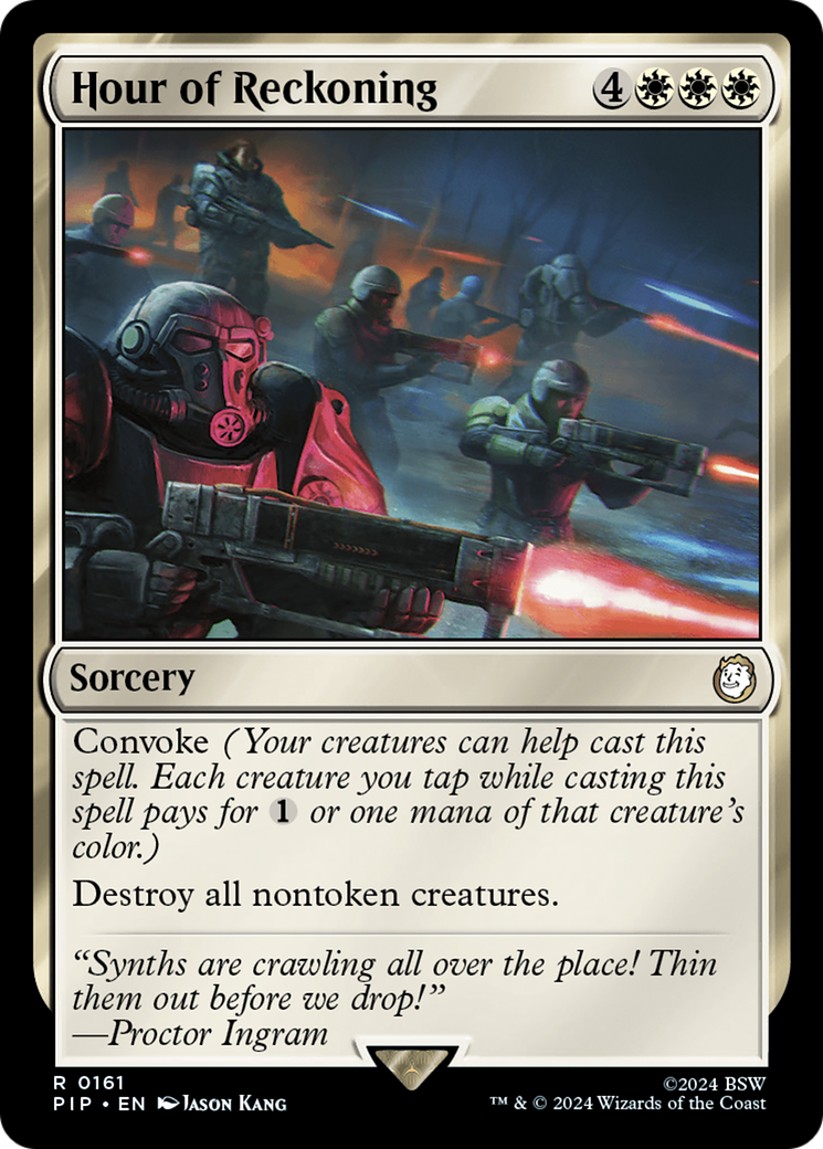 Hour of Reckoning (PIP-161) [Fallout] MTG Single Wizards of the Coast