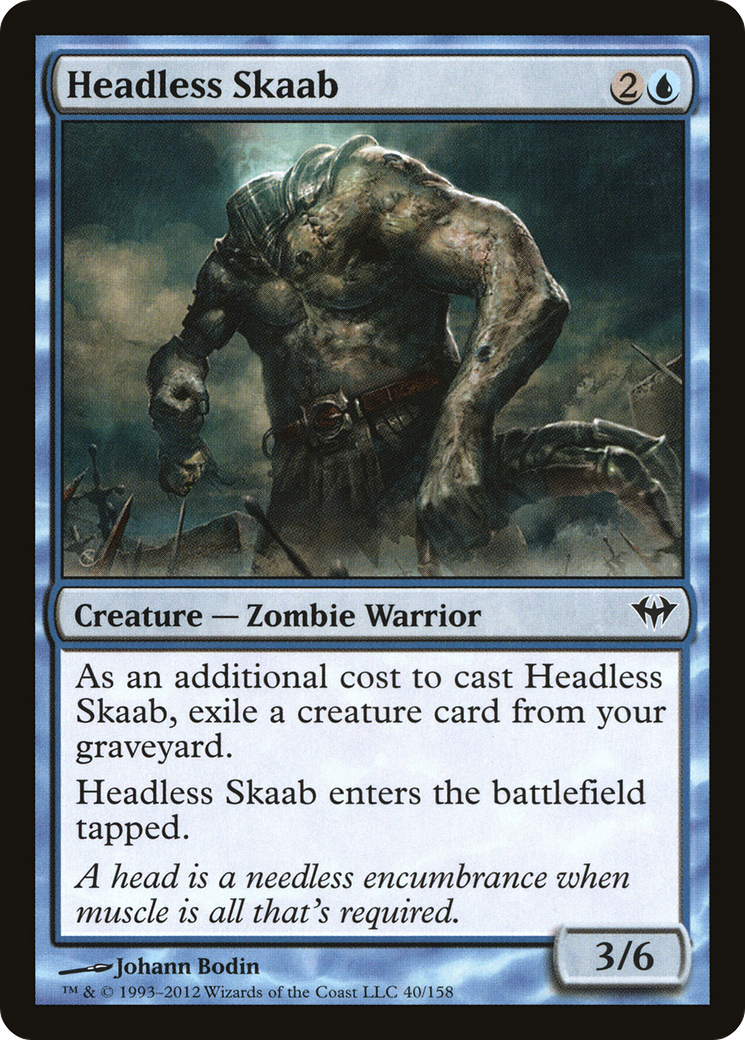 Headless Skaab (DKA-040) [Dark Ascension] MTG Single Wizards of the Coast