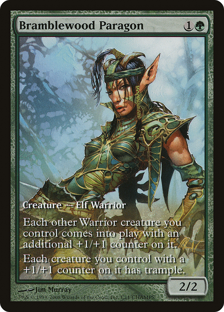 Bramblewood Paragon (CHAMPS-011) [Misc] Champs and States MTG Single Wizards of the Coast