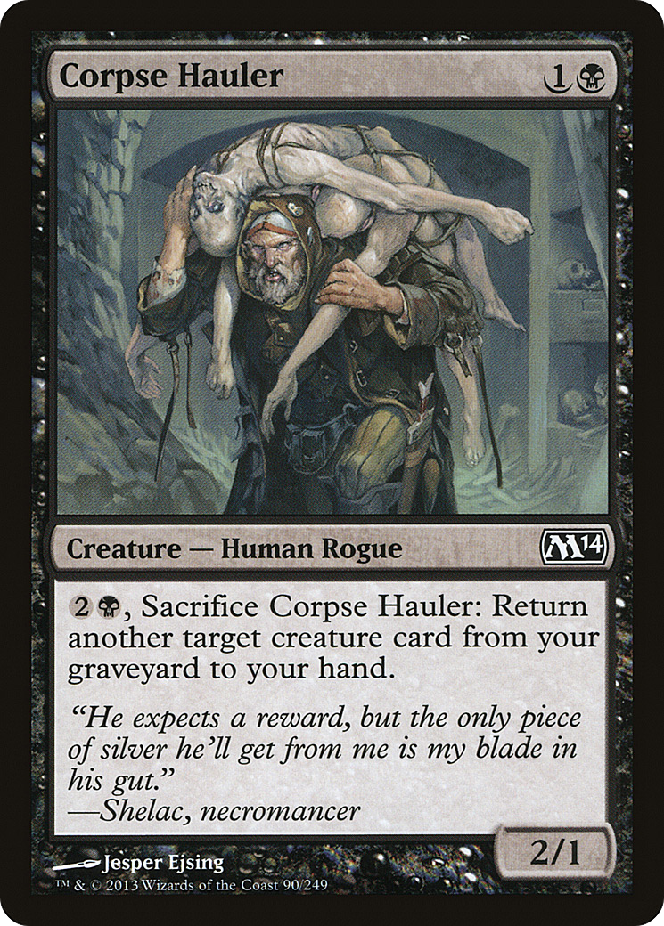 Corpse Hauler (M14-090) [Magic 2014] MTG Single Wizards of the Coast