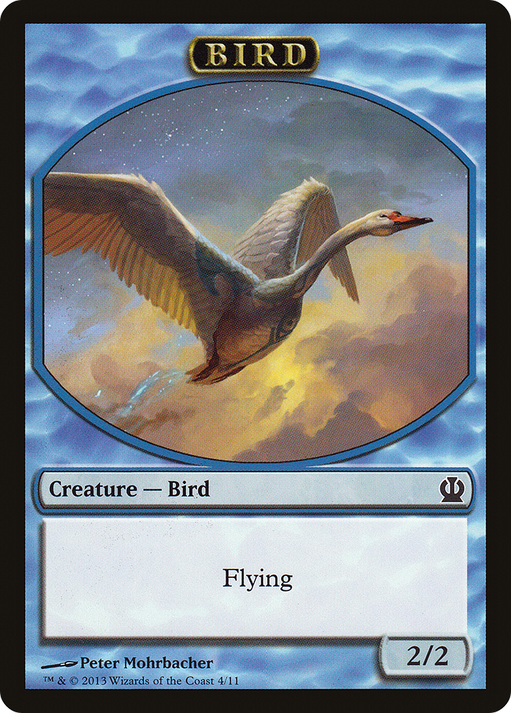 Bird Token (THS-004) [Tokens] Theros Tokens MTG Single Wizards of the Coast