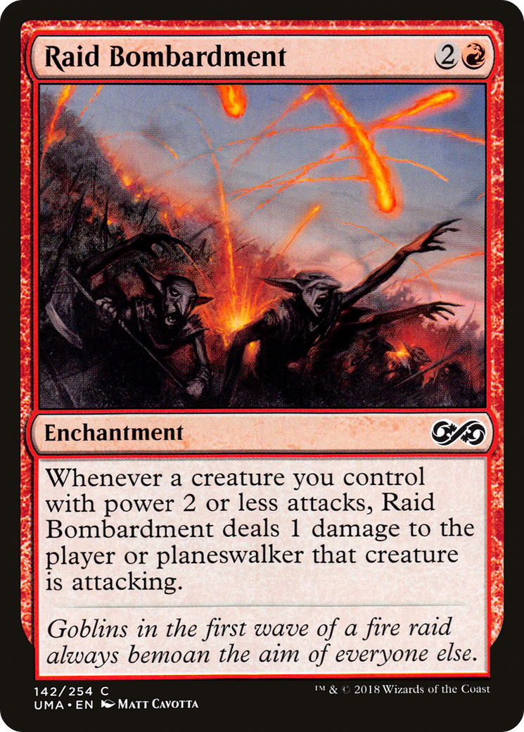 Raid Bombardment (UMA-142) [Ultimate Masters] Foil MTG Single Wizards of the Coast