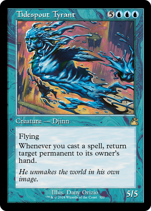 Tidespout Tyrant (RVR-320) [Ravnica Remastered] Foil MTG Single Wizards of the Coast