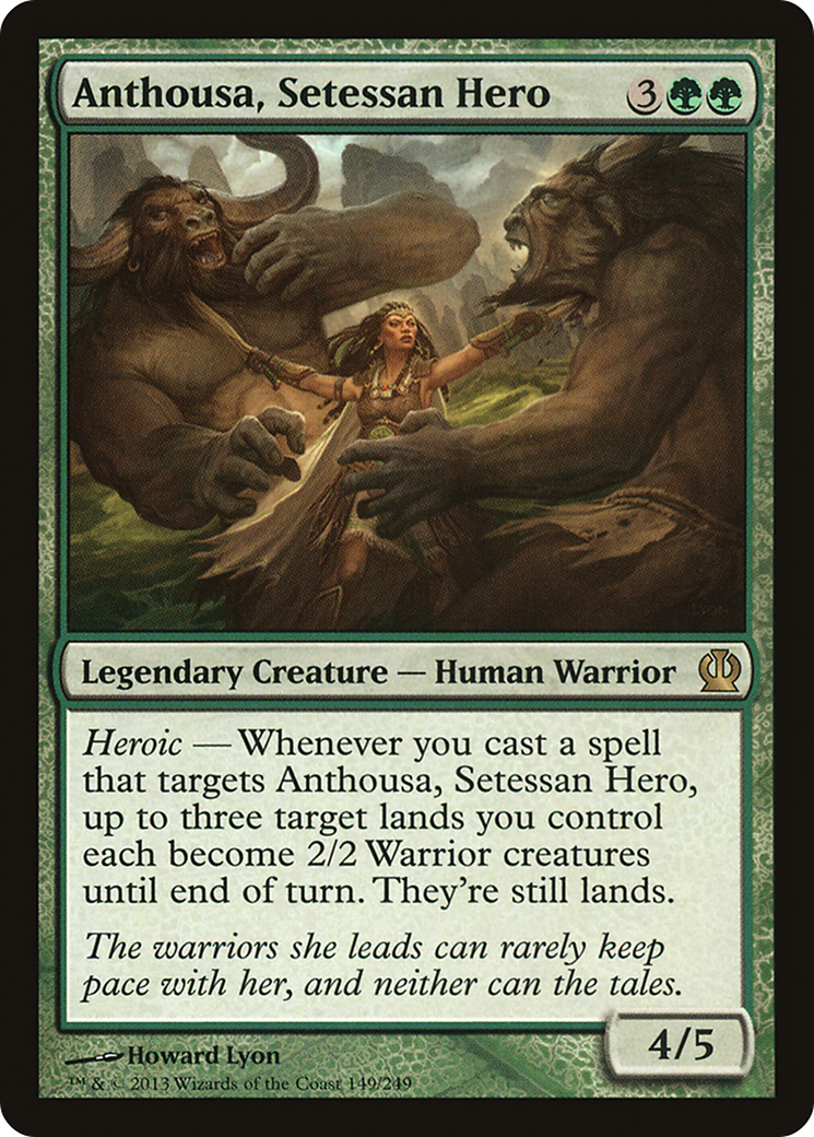 Anthousa, Setessan Hero (THS-149) [Theros] Foil MTG Single Wizards of the Coast