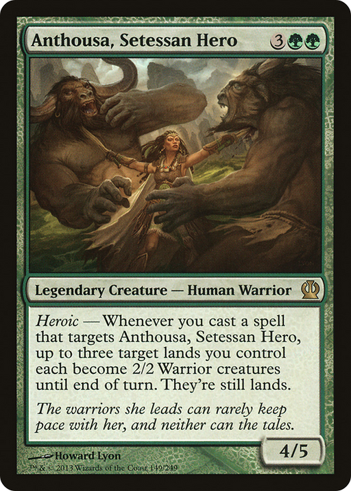 Anthousa, Setessan Hero (THS-149) [Theros] Foil MTG Single Wizards of the Coast