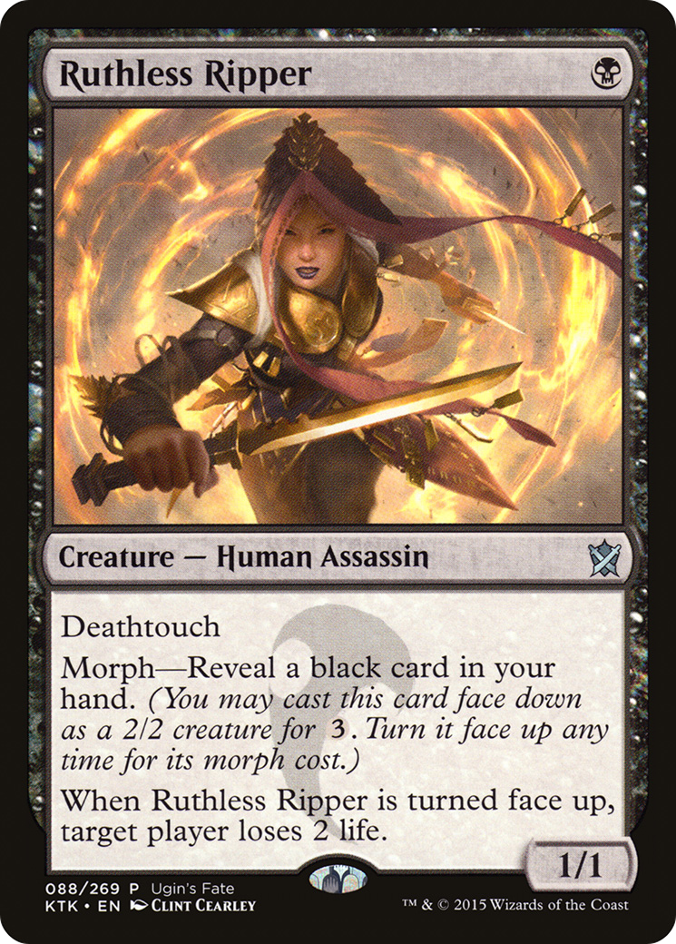 Ruthless Ripper (FRF_UGIN-088) [Ugin's Fate] MTG Single Wizards of the Coast