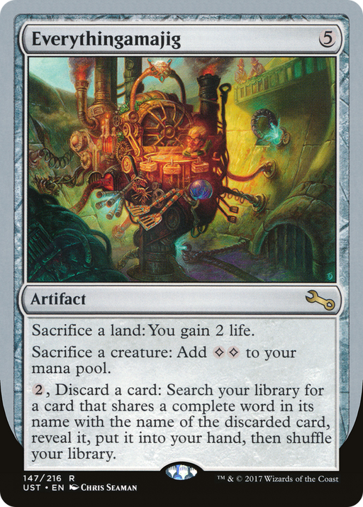 Everythingamajig (E) (UST-147) [Unstable] Foil MTG Single Wizards of the Coast