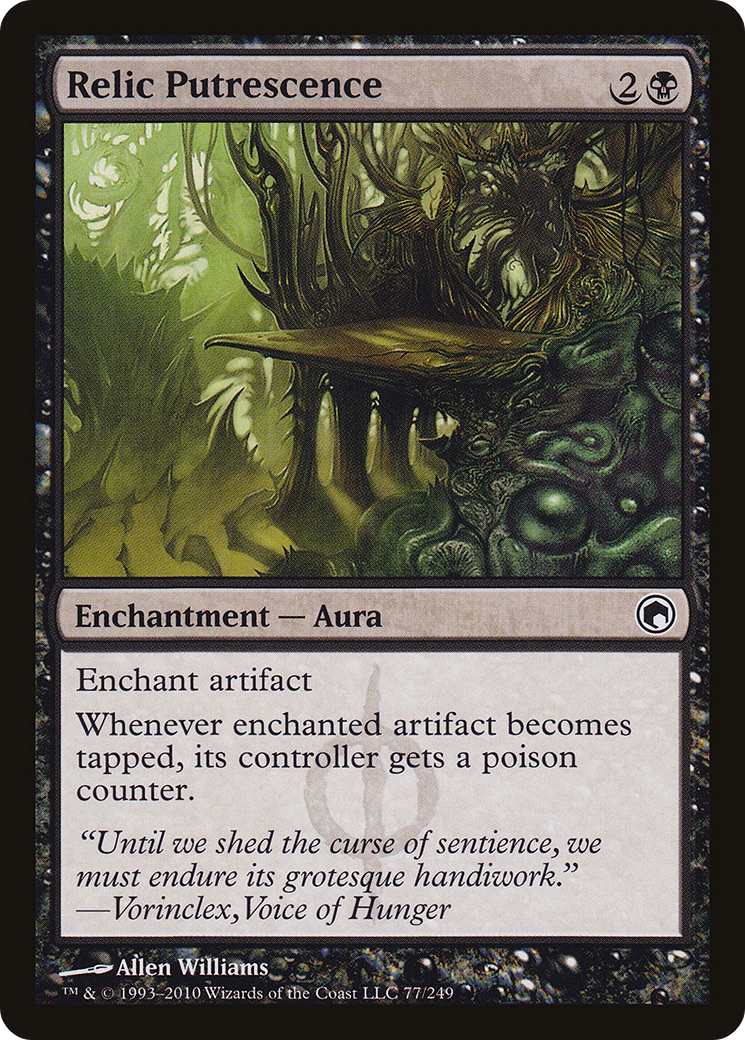 Relic Putrescence (SOM-077) [Scars of Mirrodin] MTG Single Wizards of the Coast