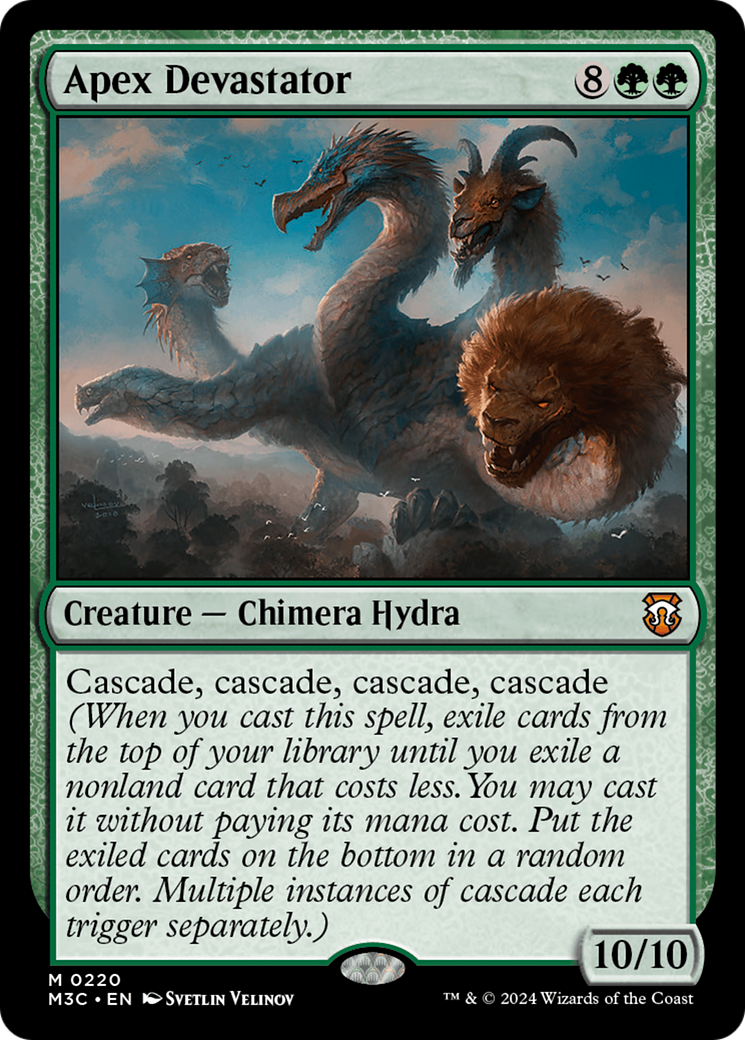 Apex Devastator (M3C-220) [Modern Horizons 3 Commander] MTG Single Wizards of the Coast