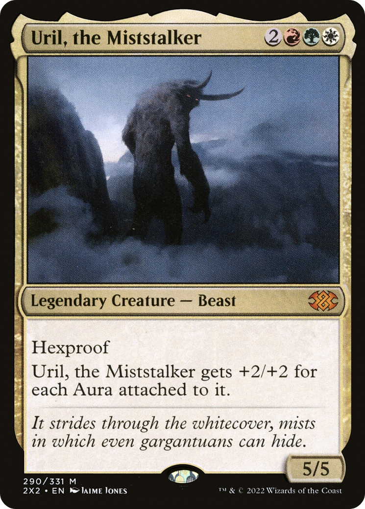 Uril, the Miststalker (2X2-290) [Double Masters 2022] Foil MTG Single Wizards of the Coast