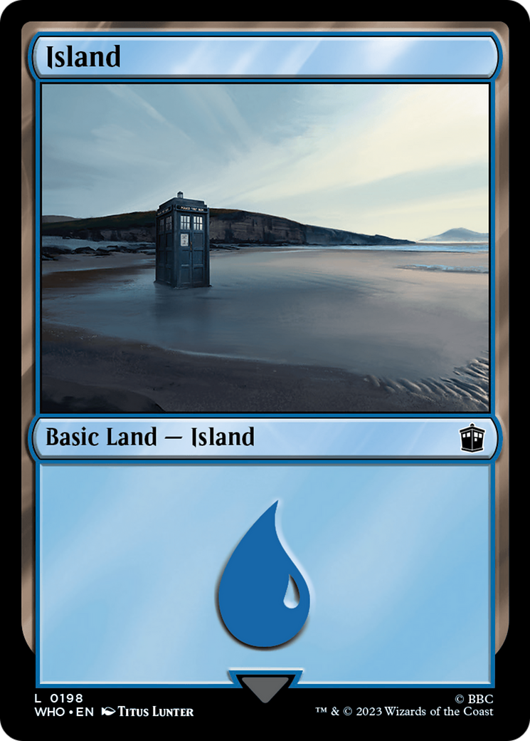 Island (0198) (WHO-198) [Doctor Who] MTG Single Wizards of the Coast