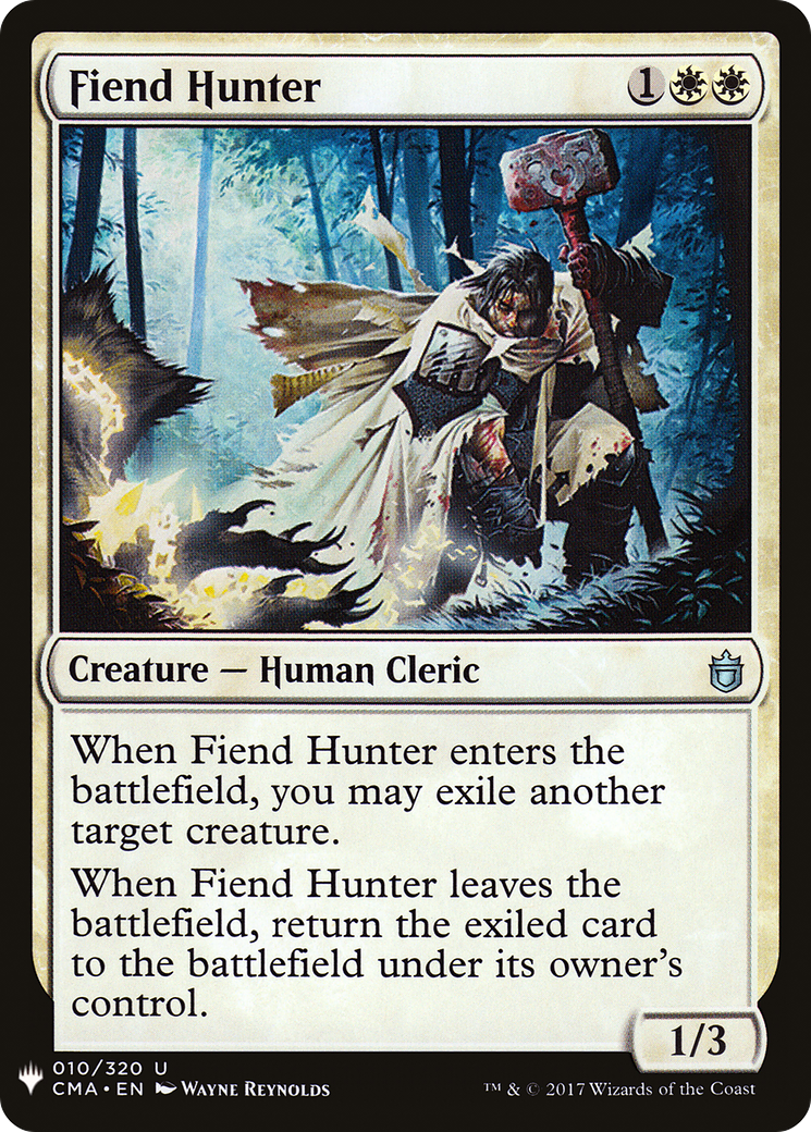 Fiend Hunter (LIST-010) [Mystery Booster] The List MTG Single Wizards of the Coast