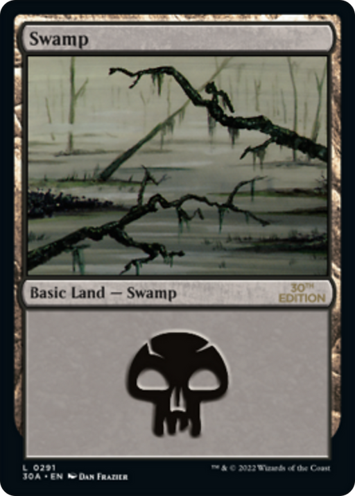 Swamp (30A-291) [30th Anniversary Edition] MTG Single Wizards of the Coast