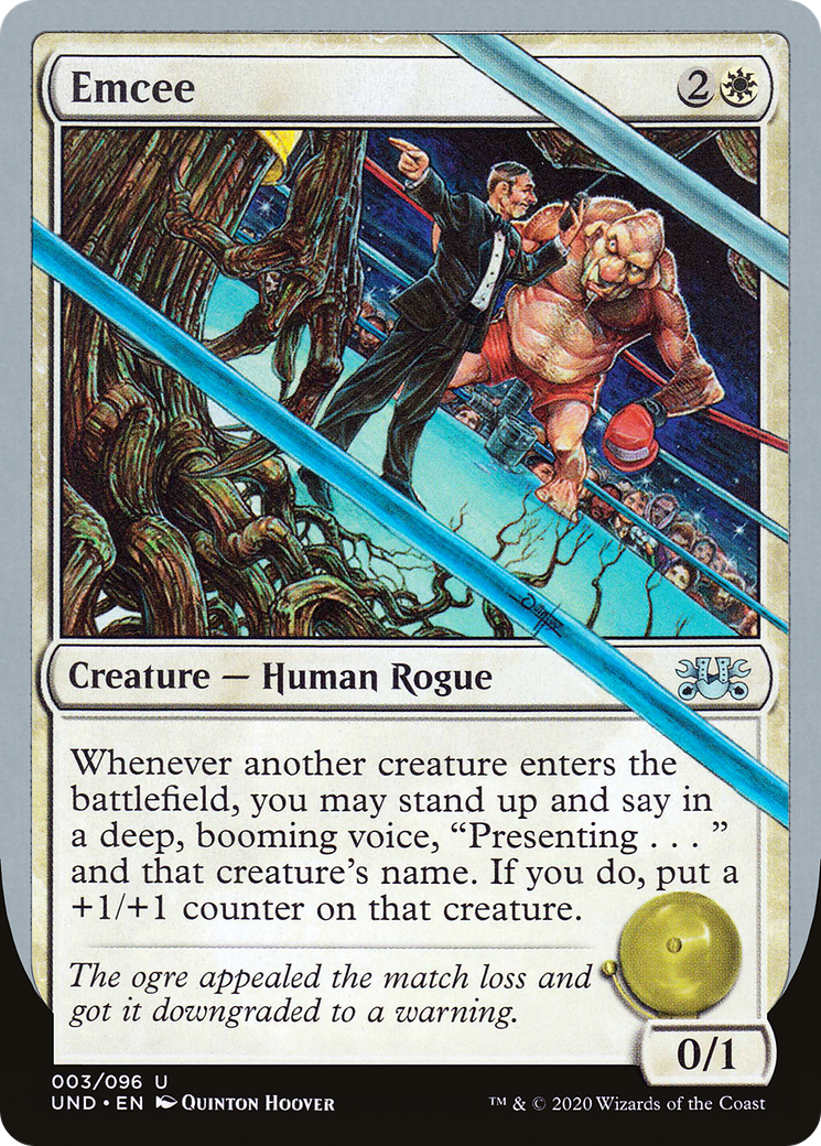 Emcee (UND-003) [Unsanctioned] MTG Single Wizards of the Coast