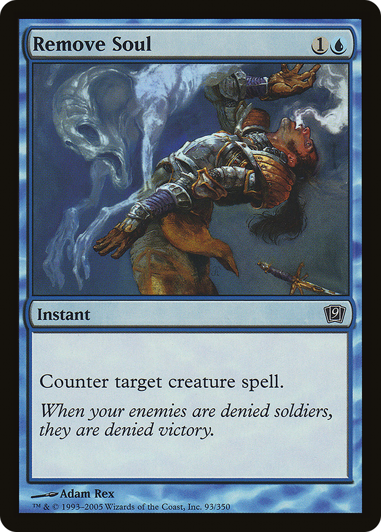 Remove Soul (9ED-093) [9th Edition] MTG Single Wizards of the Coast