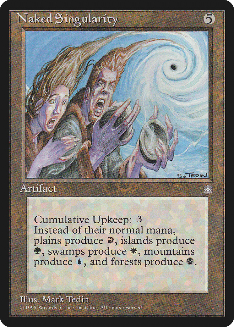 Naked Singularity (ICE-330) [Ice Age] MTG Single Wizards of the Coast