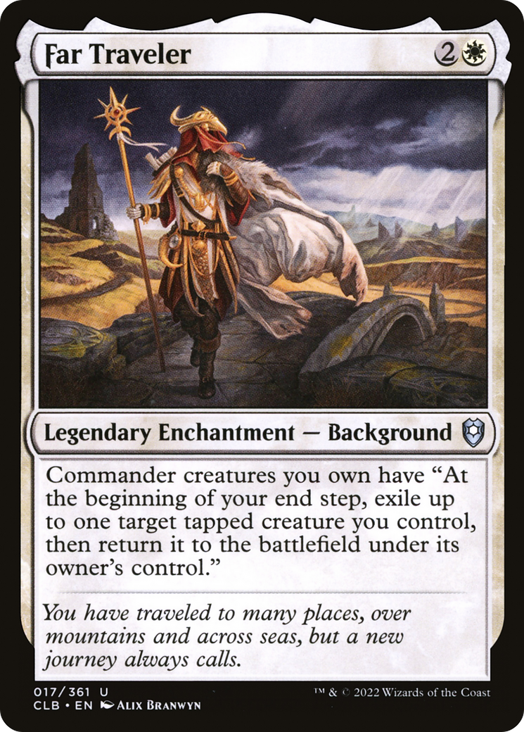 Far Traveler (CLB-017) [Commander Legends: Battle for Baldur's Gate] MTG Single Wizards of the Coast