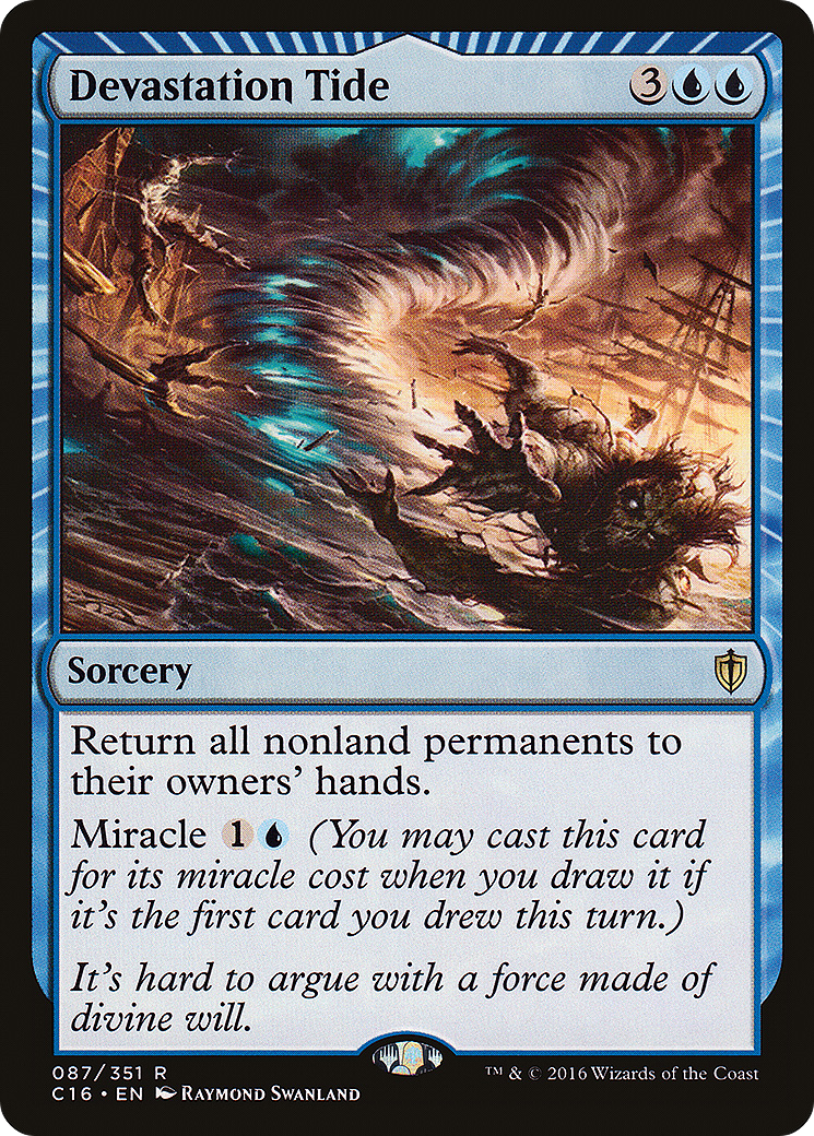 Devastation Tide (C16-087) [Commander 2016] MTG Single Wizards of the Coast