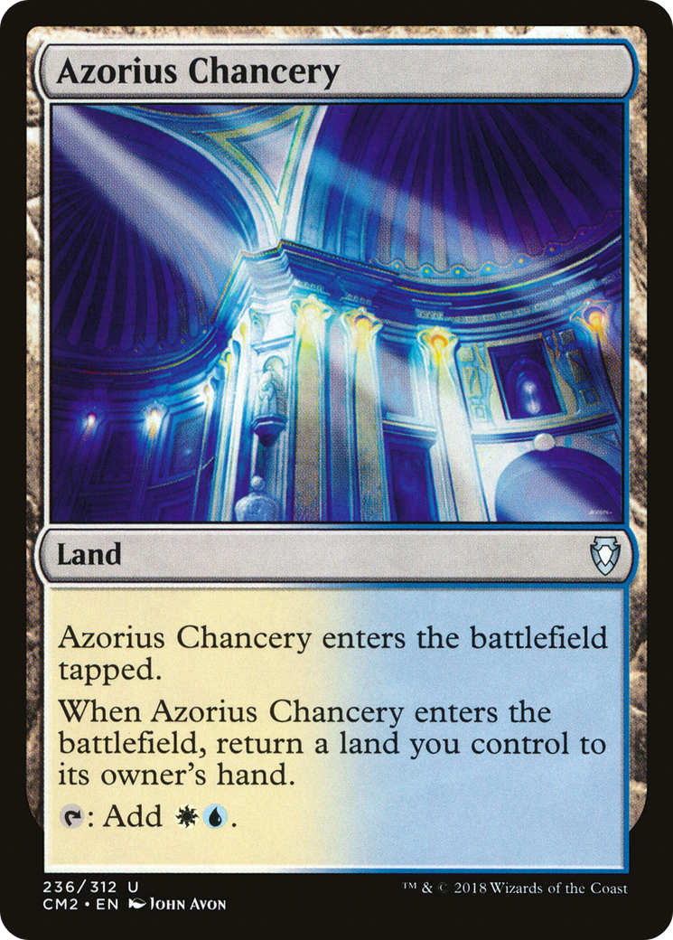 Azorius Chancery (CM2-236) [Commander Anthology Volume II] MTG Single Wizards of the Coast