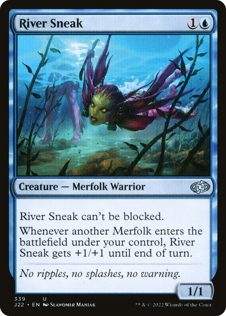River Sneak (J22-339) [Jumpstart 2022] MTG Single Wizards of the Coast
