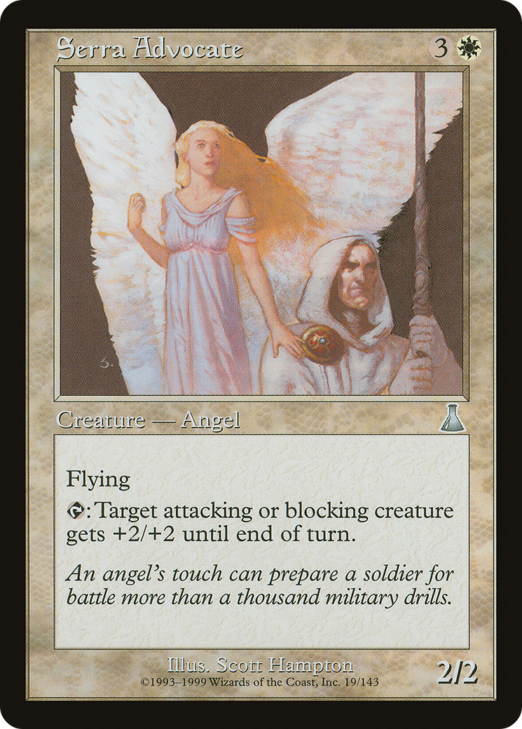 Serra Advocate (UDS-019) [Urza's Destiny] Foil MTG Single Wizards of the Coast