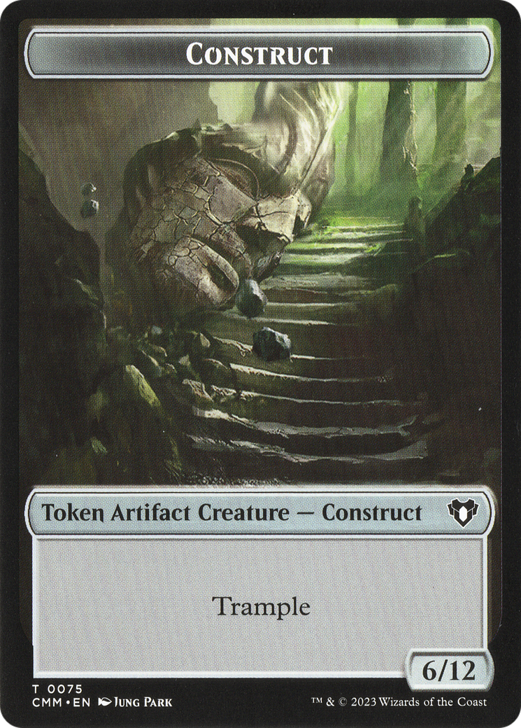 Construct (TCMM-075) [Tokens] Commander Masters Tokens MTG Single Wizards of the Coast