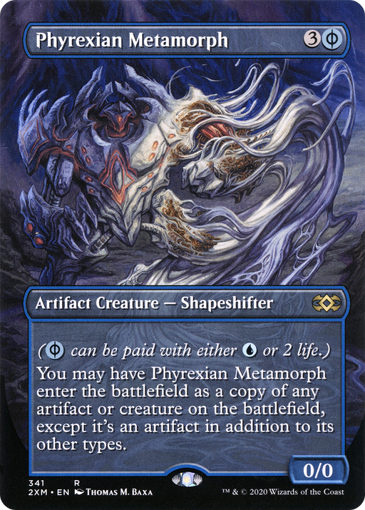 Phyrexian Metamorph (2XM-341) [Double Masters] (Borderless) Foil MTG Single Wizards of the Coast
