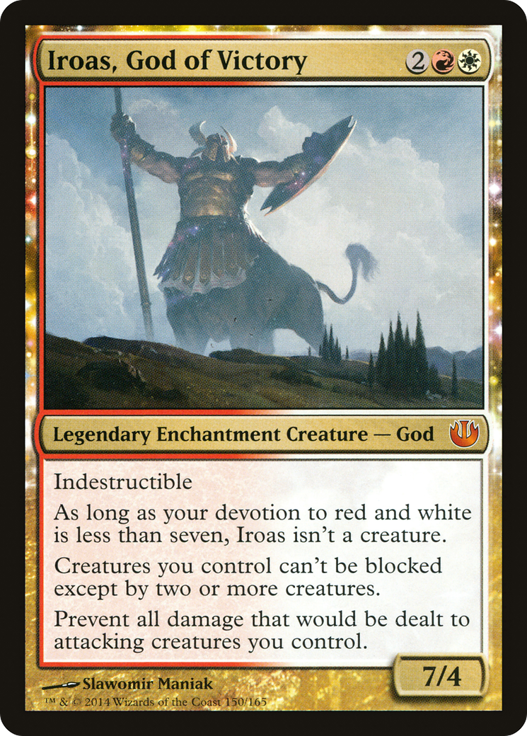 Iroas, God of Victory (JOU-150) [Journey into Nyx] MTG Single Wizards of the Coast